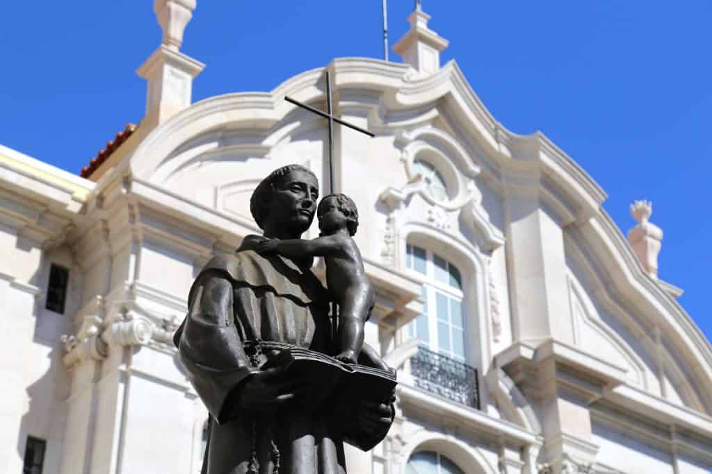 The Church of St. Anthony in Lisbon - one of many Portugal Catholic holy sites.