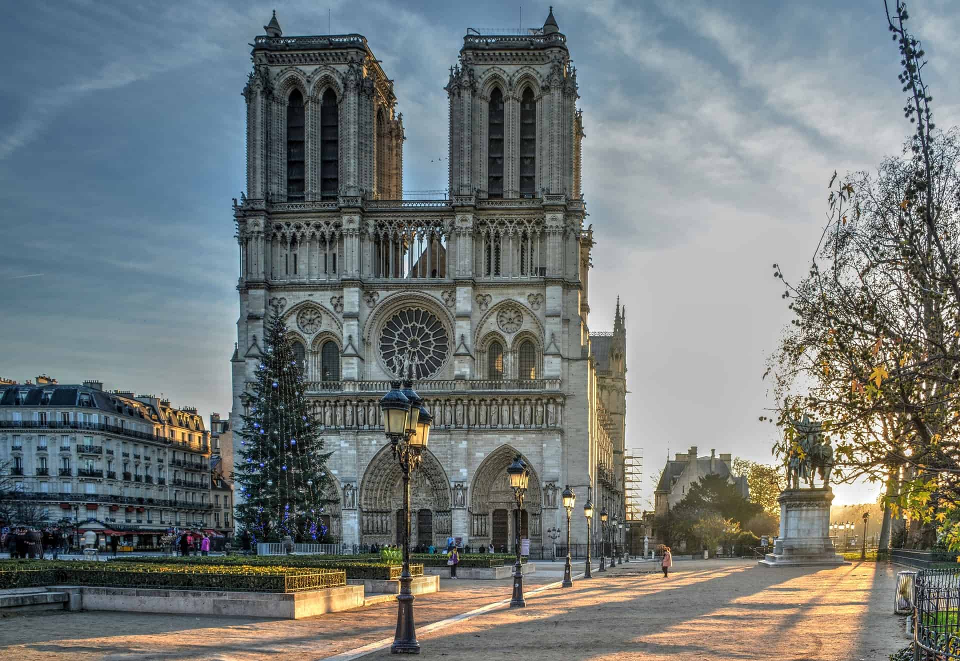 The Notre Dame Cathedral of Paris, one of the top France pilgrimage sites.