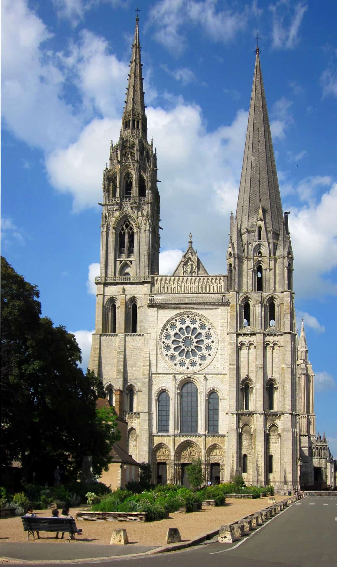 Chartres Cathedral, one of the top France pilgrimage sites.