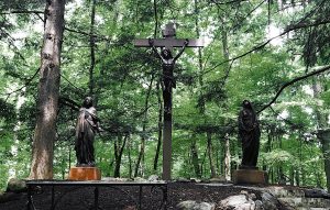 "Jesus in the Woods" at University of Notre Dame