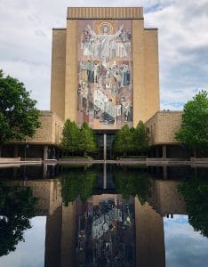 Word of Life Mural (Touchdown Jesus) at University of Notre Dame