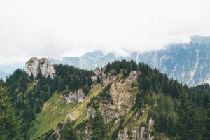 Mountains near Oberammergau