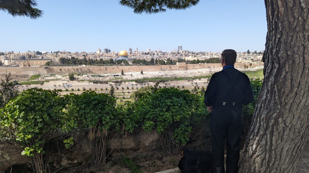 Overlooking Jerusalem, Israel