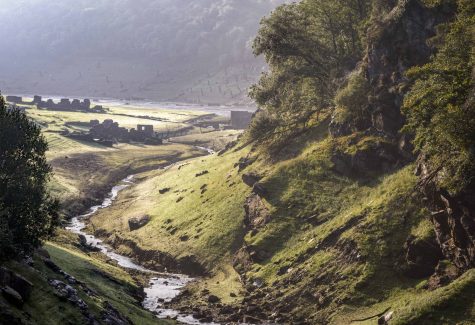 A hiking path found on pilgrimage to El Camino de Santiago.